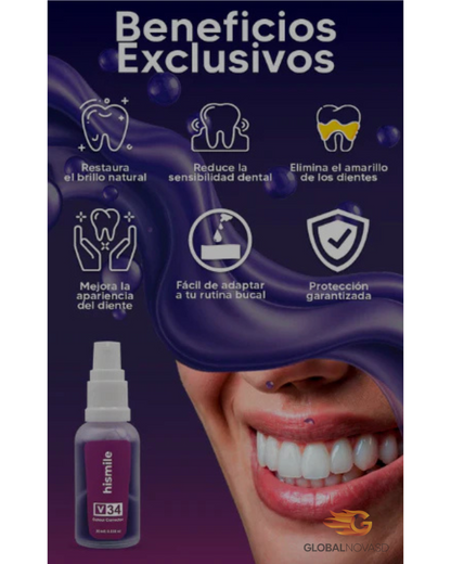 HISMILE V34 Blanqueador Dental V34